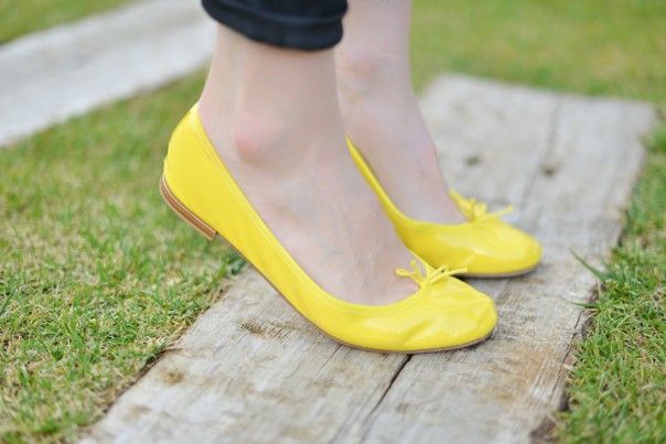 Ballerine repetto jaune