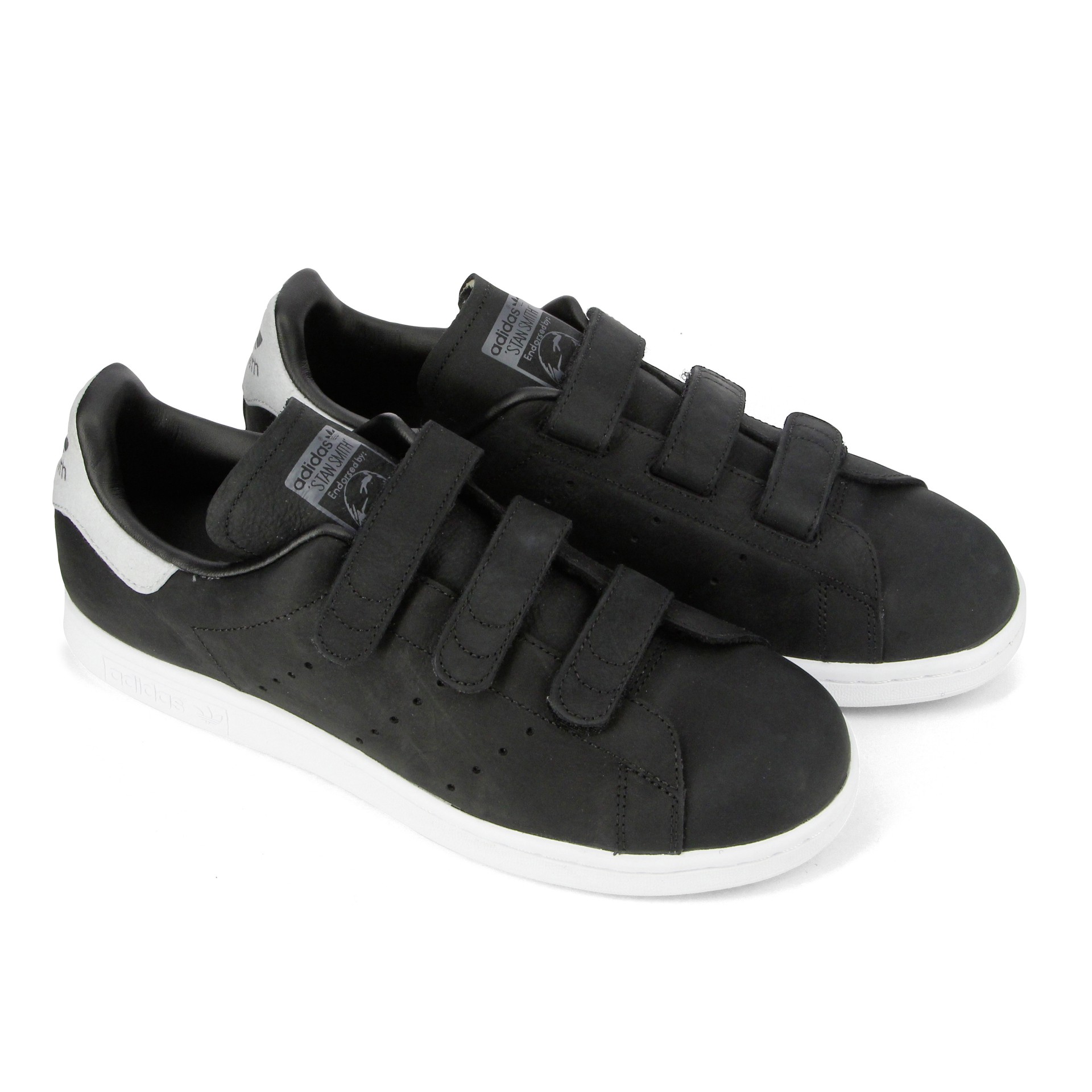 Stan smith femme noir et rouge
