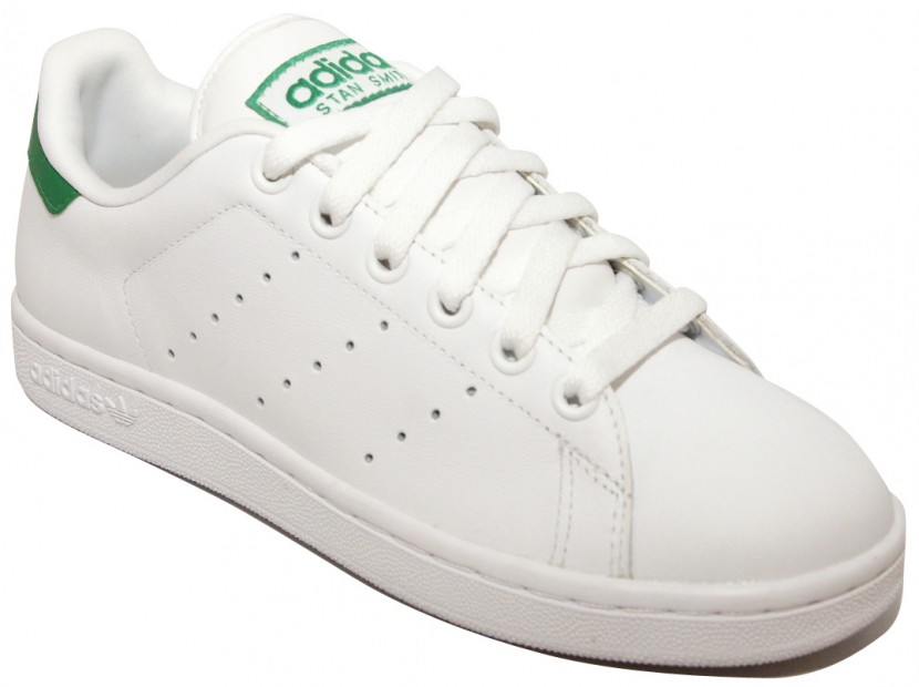 Adidas stan smith femme blanche et bleu