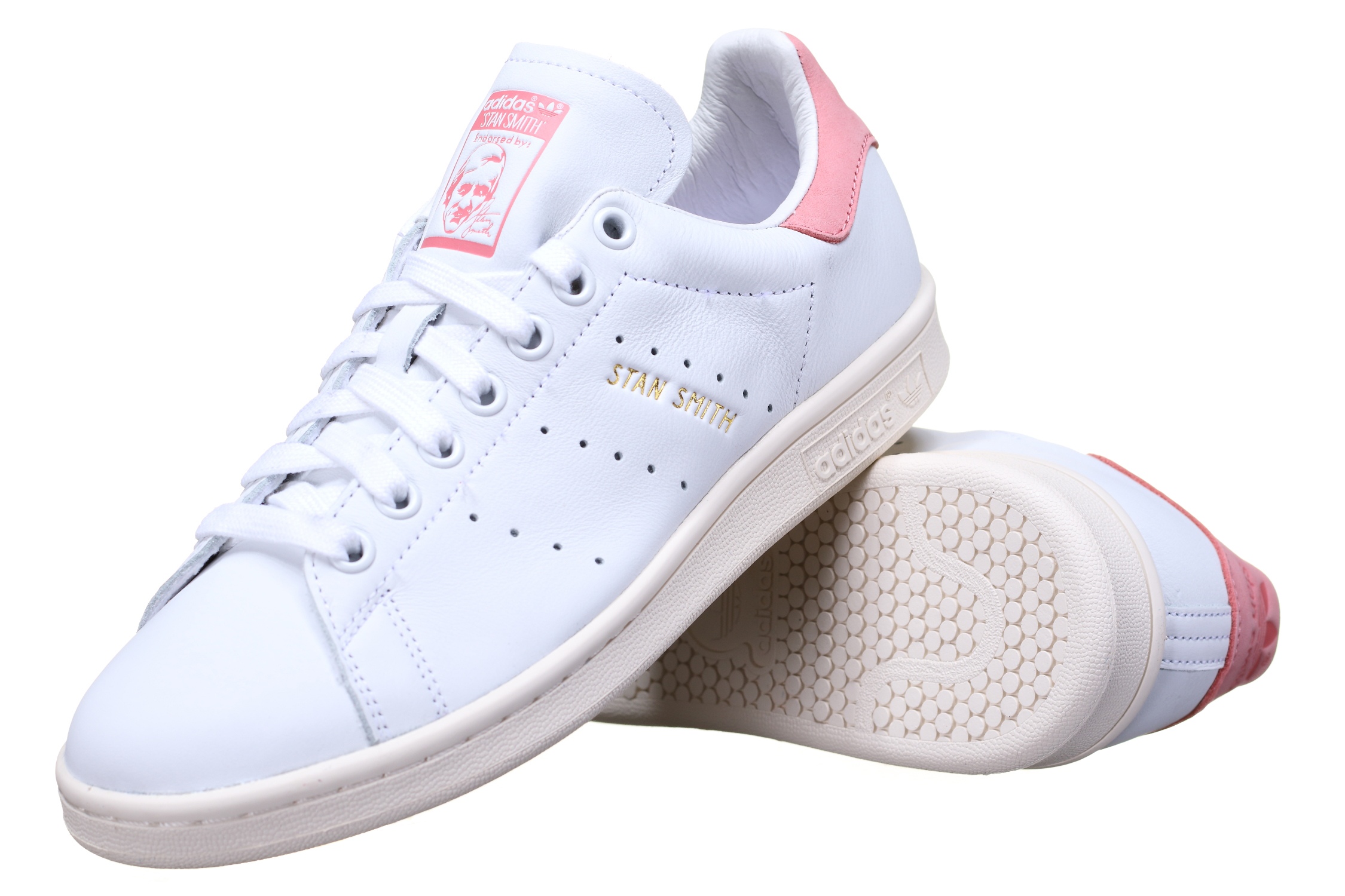 Adidas stan smith ii femme rose pale