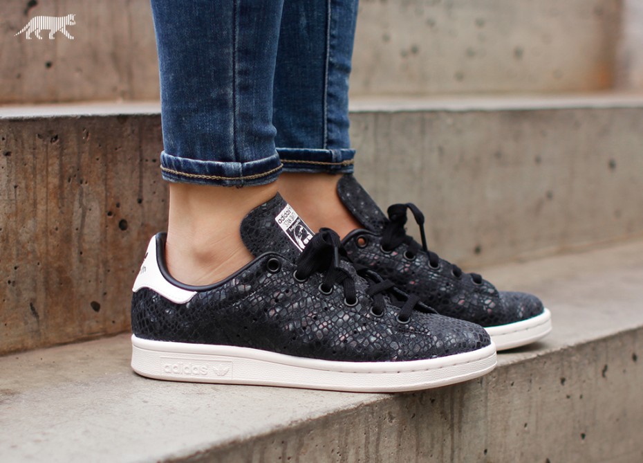 Stan smith femme white black