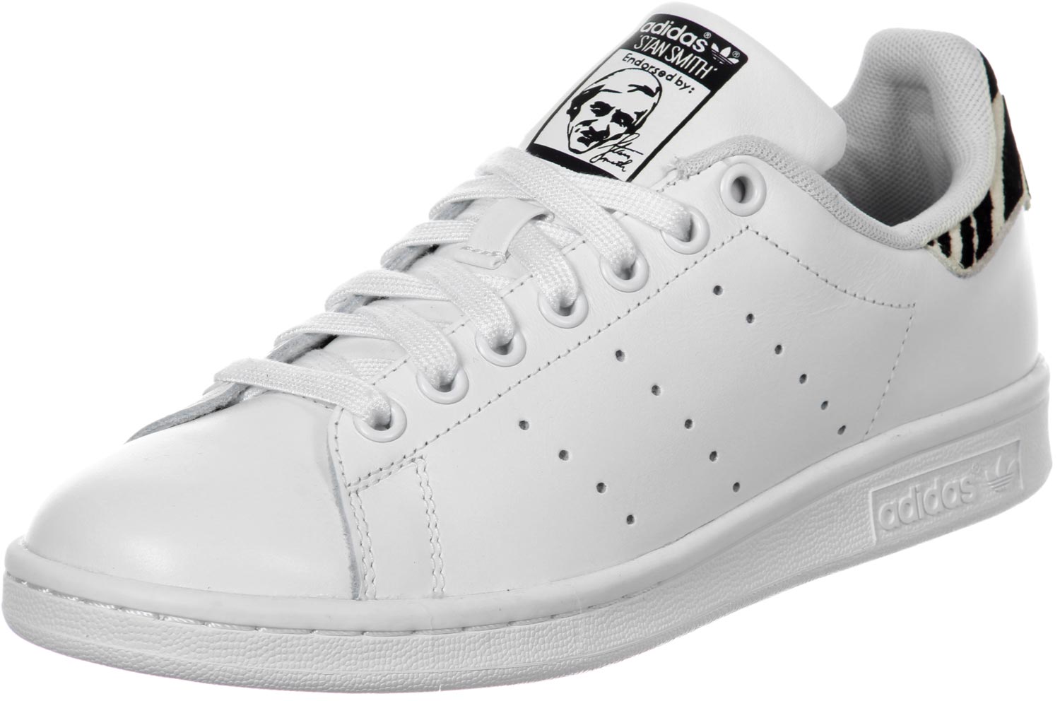 Adidas stan smith femme blanche noir
