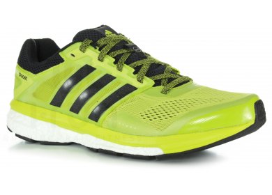 Chaussure running adidas jaune