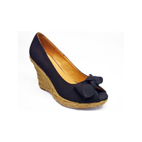 Chaussure compensé petit talon