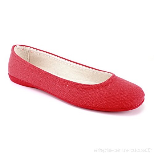 Ballerine en toile pour femme