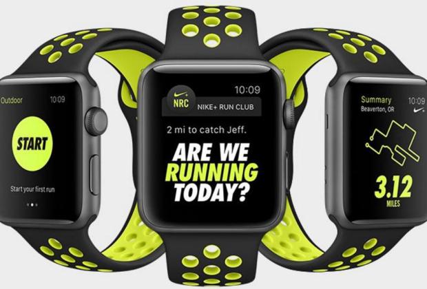 Running nike apple watch
