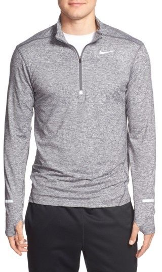 Nike running dri fit quarter zip