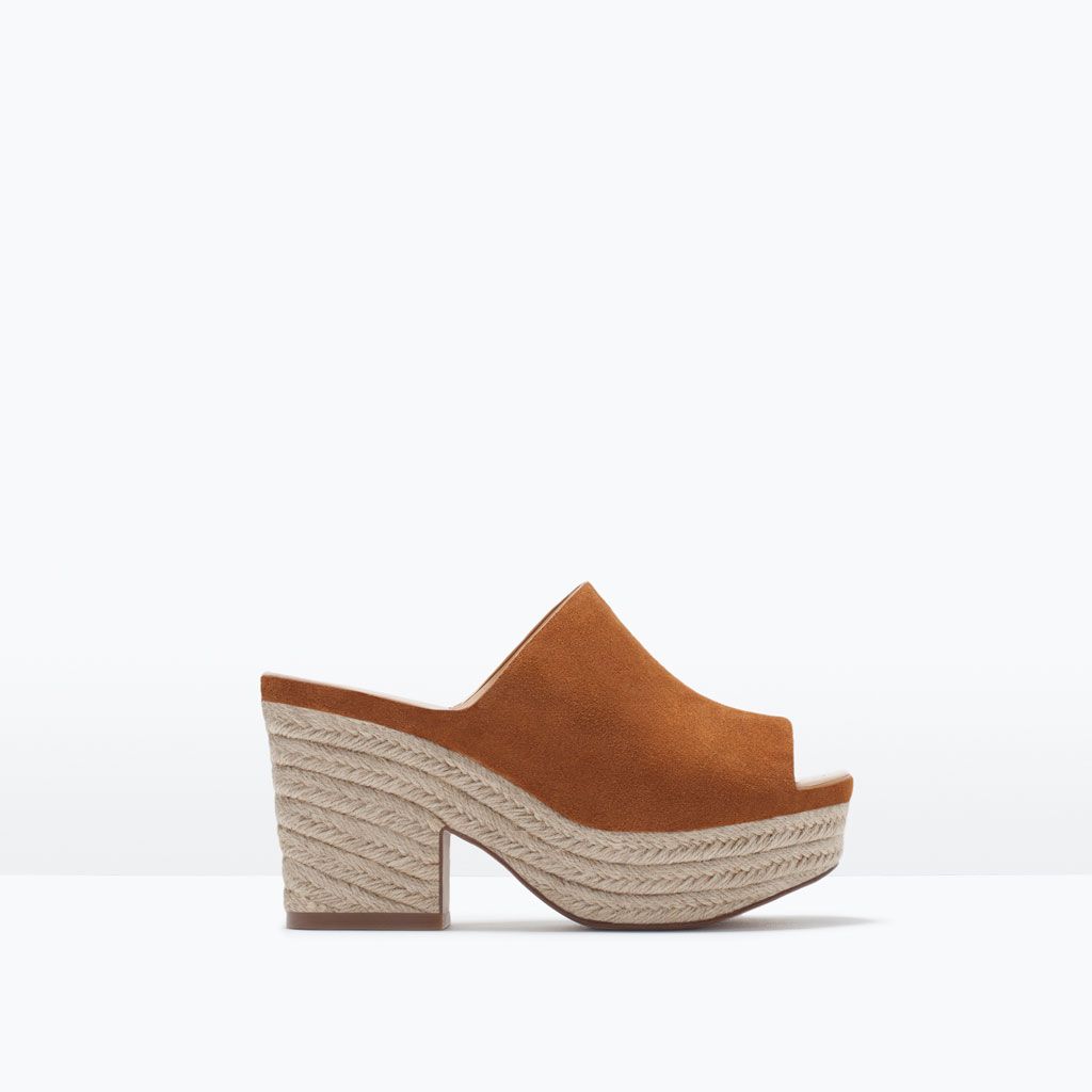 Chaussures compensées zara 2015