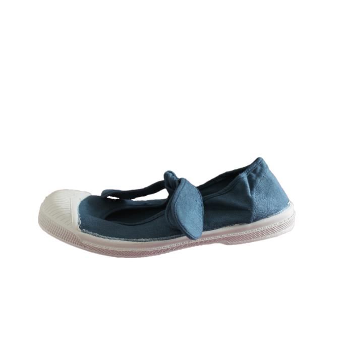 Ballerine fille bleu