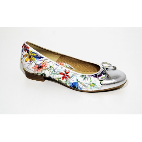 Ballerine femme fleurie
