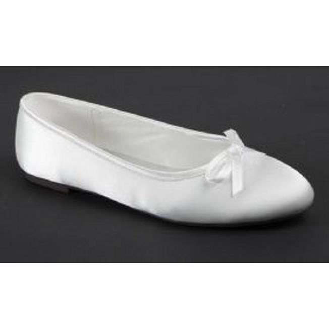 Ballerine blanche femme mariage