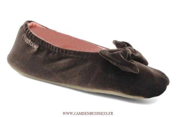 Ballerine velours femme