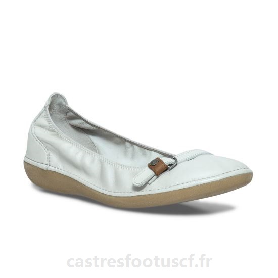 Ballerine blanche confortable