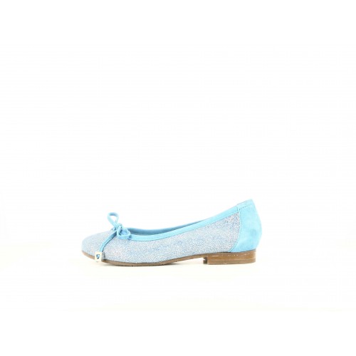 Ballerine fille bleu