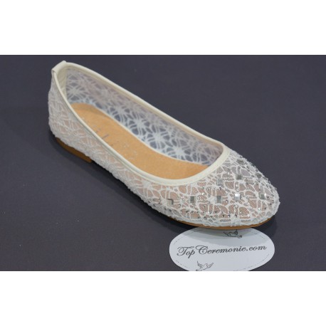 Ballerine strass fille