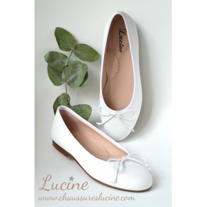 Ballerine blanche taille 35