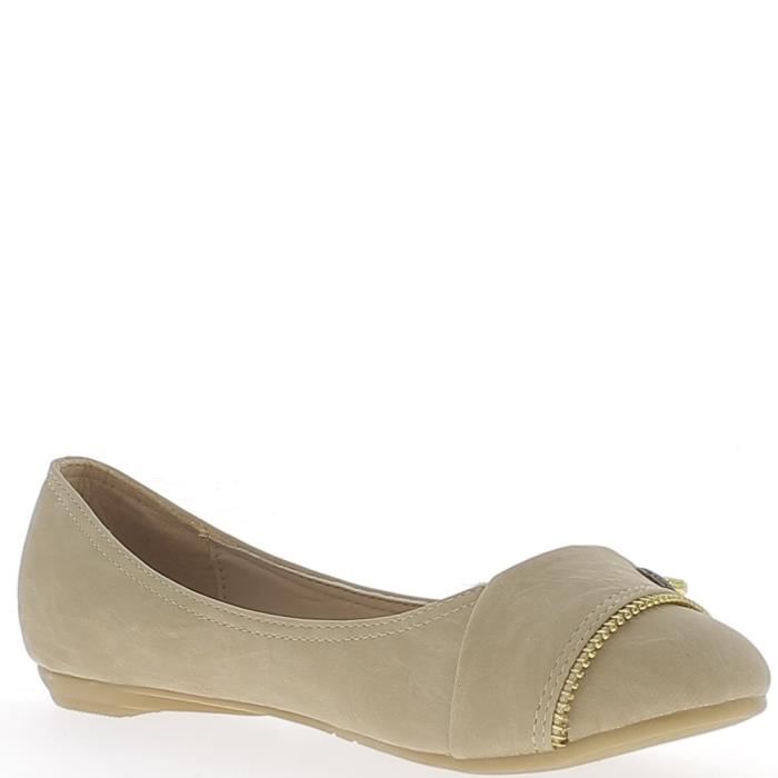 Ballerine femme talon