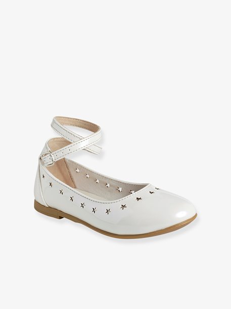 Ballerine fille ivoire
