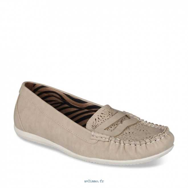 Ballerine mocassin femme pas cher