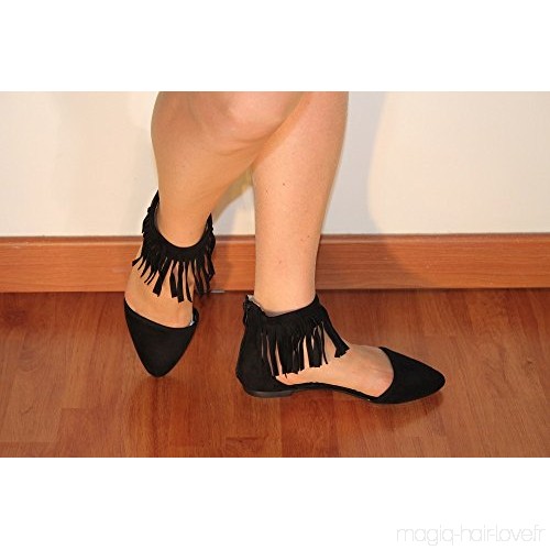 Ballerines ouvertes roses