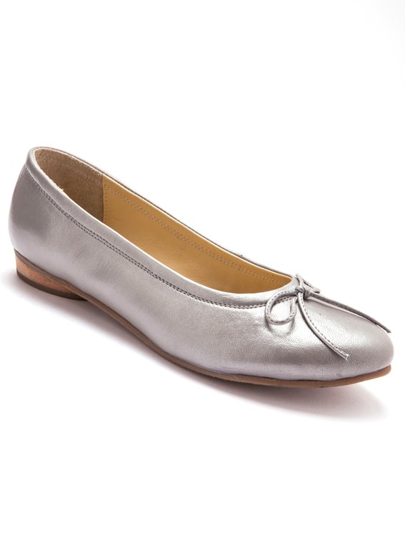 Ballerine macramé blanche