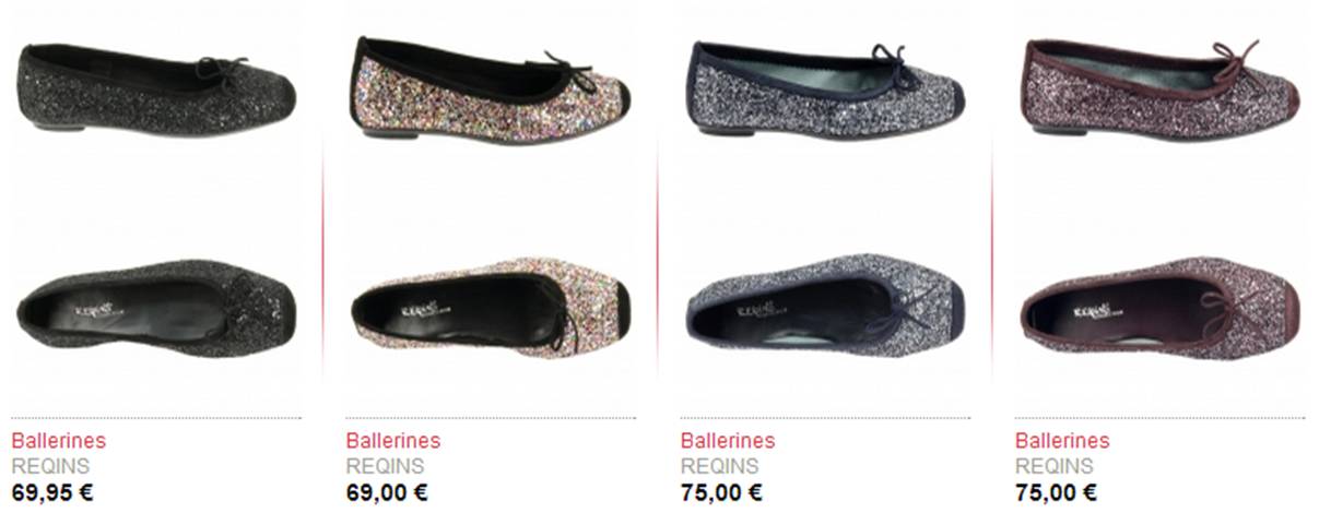 Ballerines reqins harmony glitter