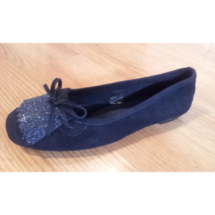 Ballerines reqins marine