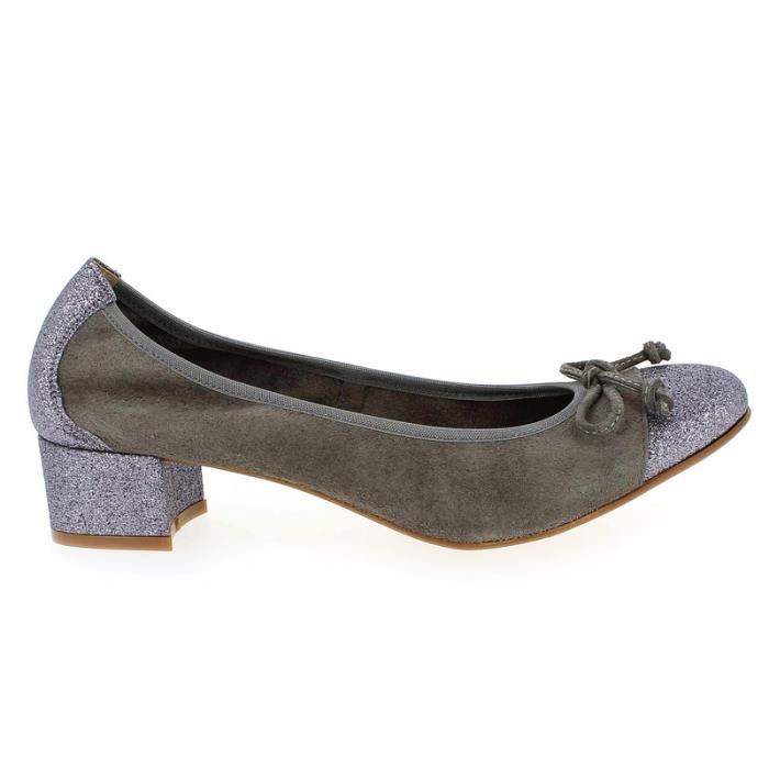Ballerines reqins a talon