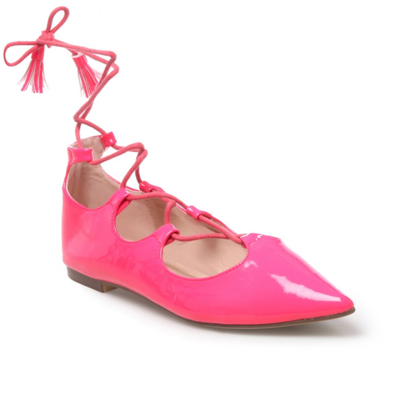 Ballerine rose femme pas cher