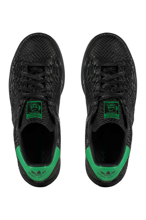 Stan smith femme noir vernis