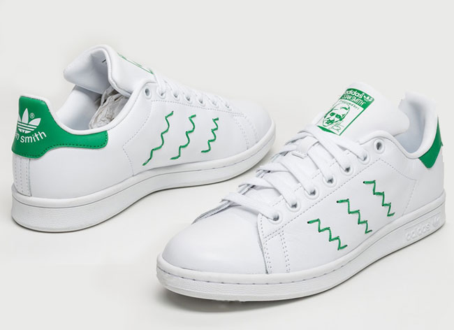 Stan smith femme bande noir