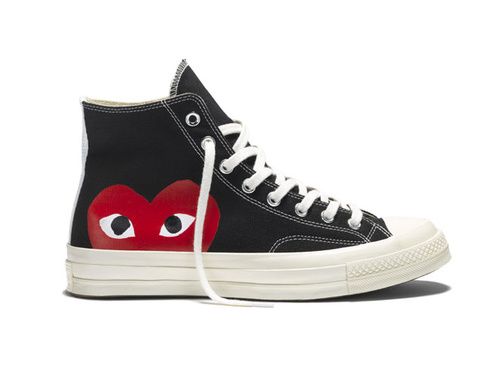 Converse comme des garçons femme blanche