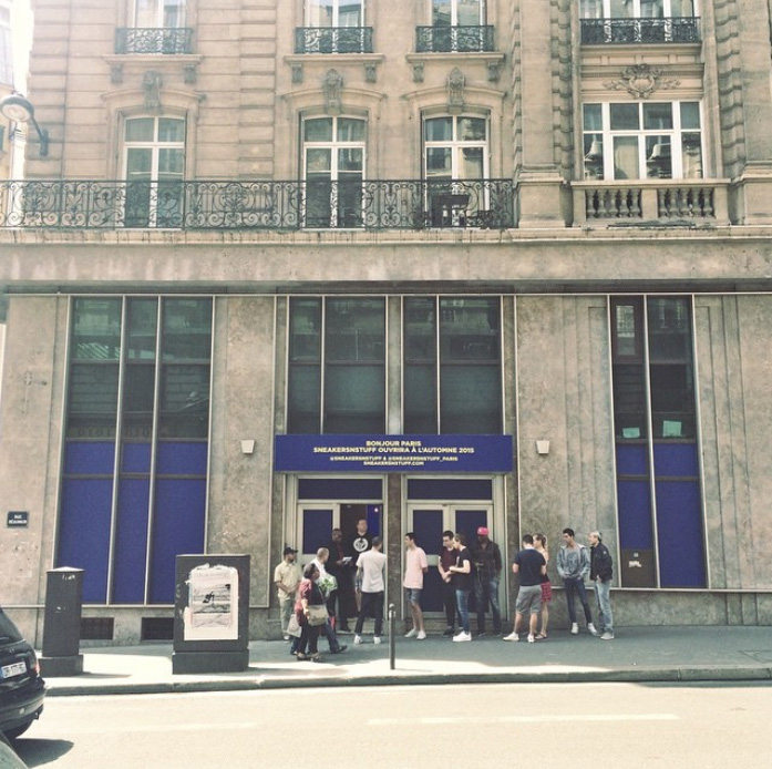 Sneakersnstuff paris instagram