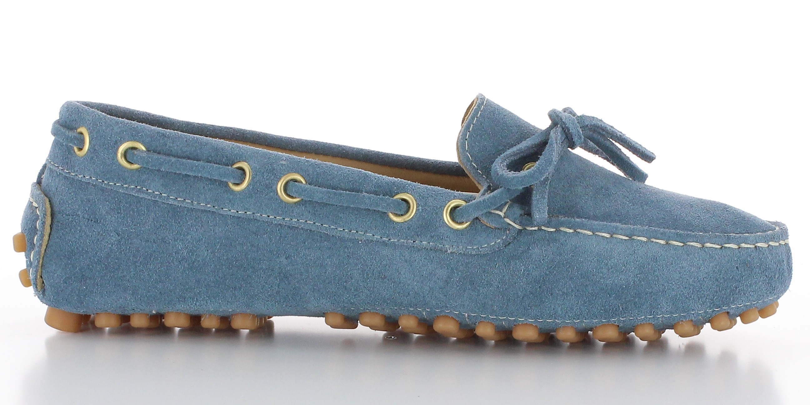 Mocassin femme en daim