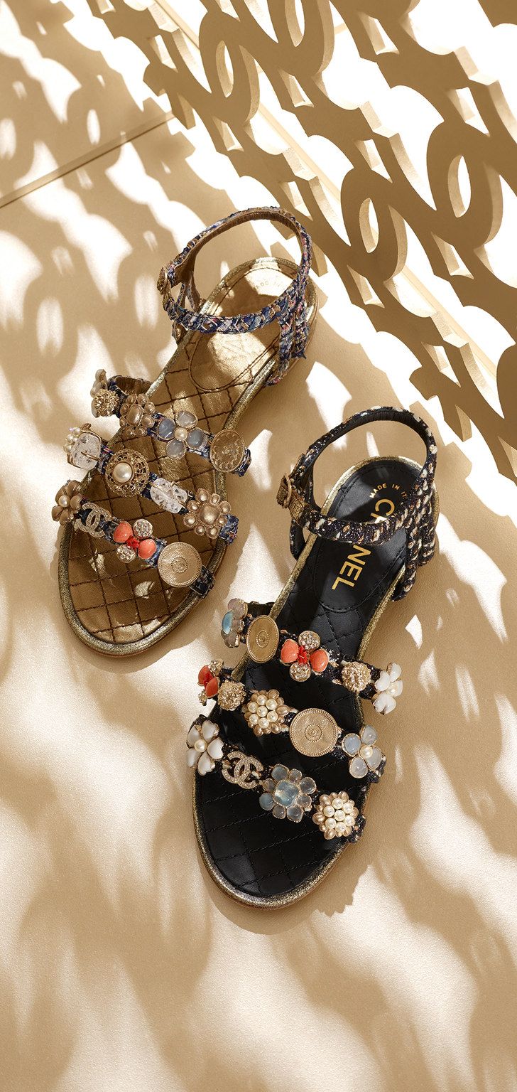 Sandale femme chanel