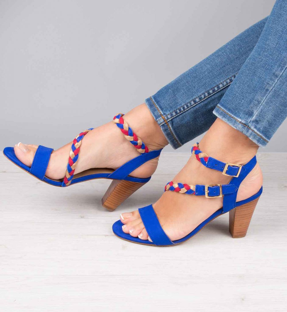 Chaussure converse talon compensé