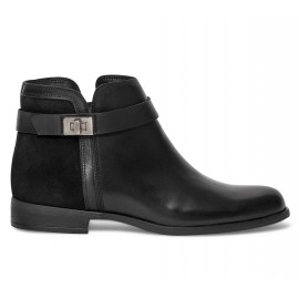Boots cuir femme