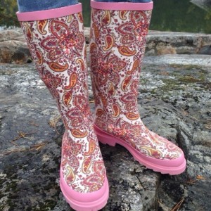 Botte femme jardinage