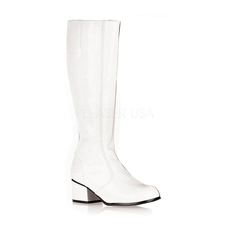 Botte blanche femme