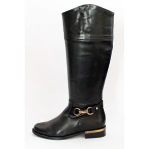 Bottes en cuir femme soldes
