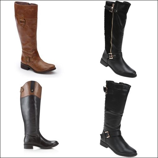 Boots femme en cuir