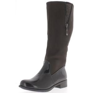 Boots cuir femme soldes