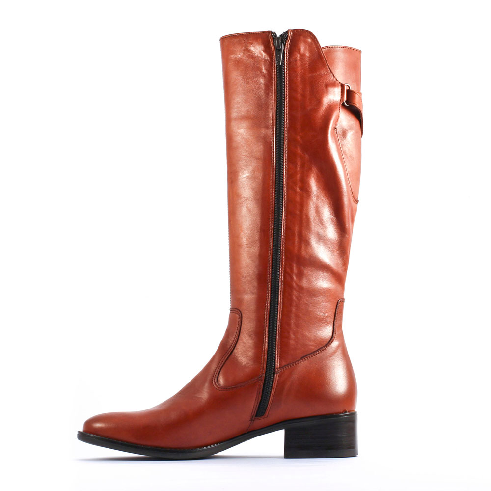 Bottes cavalières marron