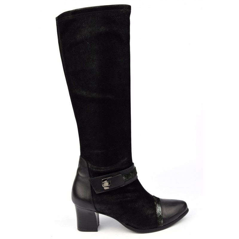 Boots femme talon 5 cm