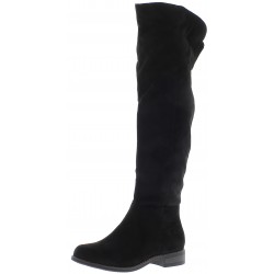 Bottes hautes en daim