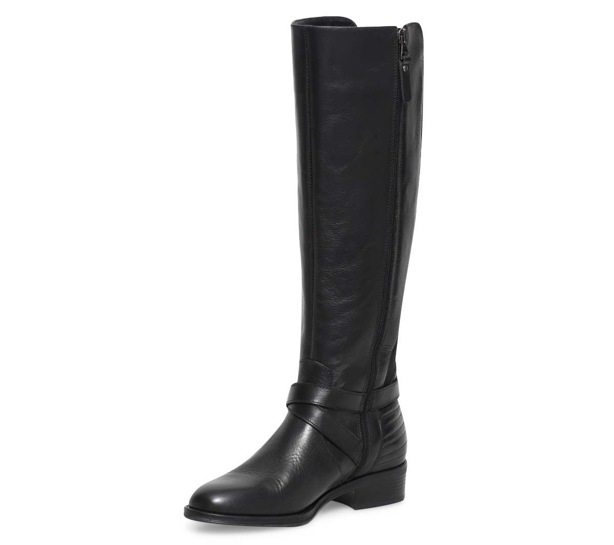 Bottes noires cuir