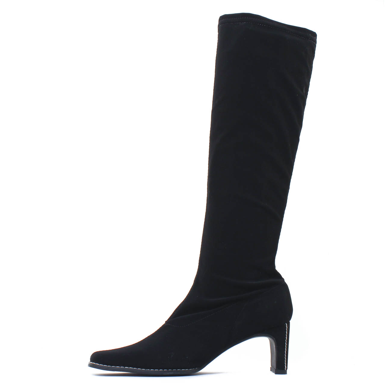 Bottes femme nubuck noir