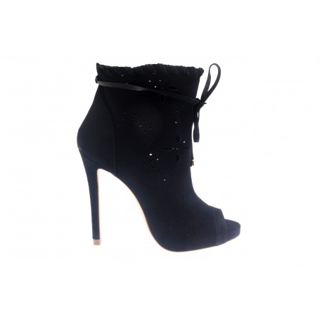 Bottines a talon noir