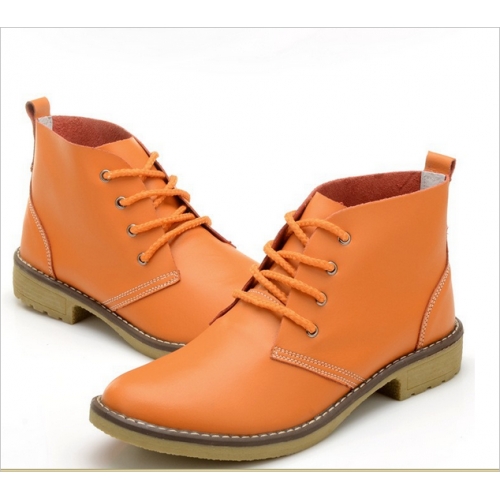 Bottines à lacets femme