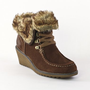 Chaussure compensée d'hiver